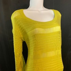 Green Rock & Republic sweater tunic